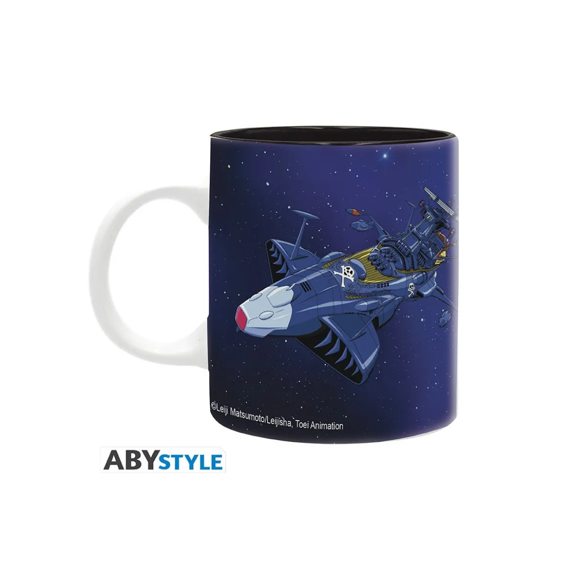 ABYstyle - Albator - Mug 320 ml - Albator & Vaisseau - Captain Harlock Space Pirate