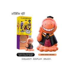 ABYstyle - ASSASSINATION CLASSROOM - set de 8 figurines Soft Vinyl Puchipop Koro-sensei
