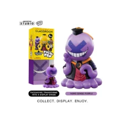 ABYstyle - ASSASSINATION CLASSROOM - set de 8 figurines Soft Vinyl Puchipop Koro-sensei