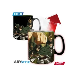 ABYstyle - ATTACK ON TITAN Mug thermo-réactif Titan Eren S3