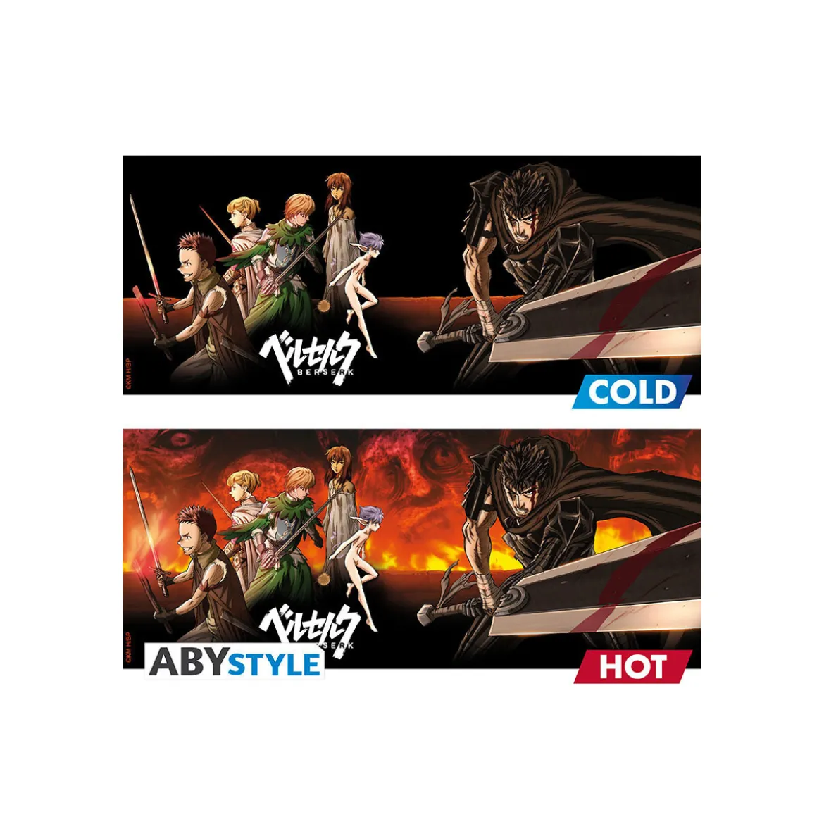 ABYstyle - Berserk - Mug Thermo-reactif 460 ml