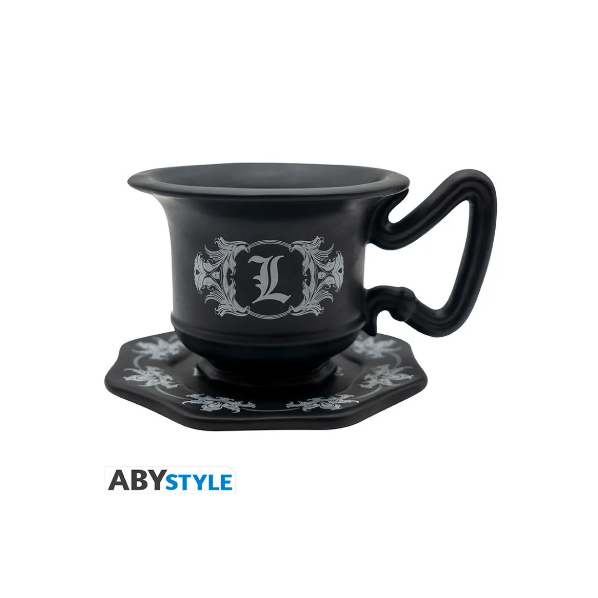 ABYstyle - DEATH NOTE Mug 3D avec Soucoupe - La Tasse de L