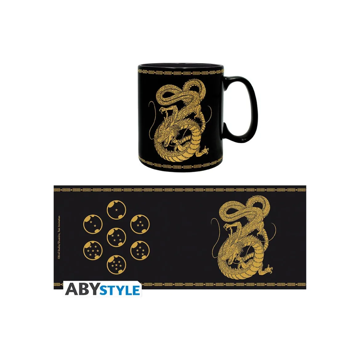 ABYstyle - DRAGON BALL Z - Mug 460 ml - Shenron Doré