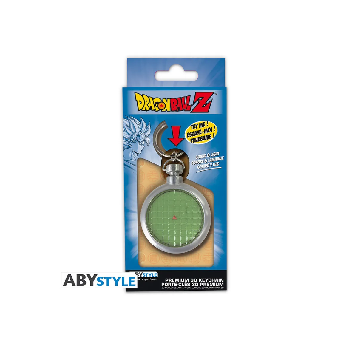 ABYstyle DRAGON BALL Z - Porte-clés 3D premium Radar