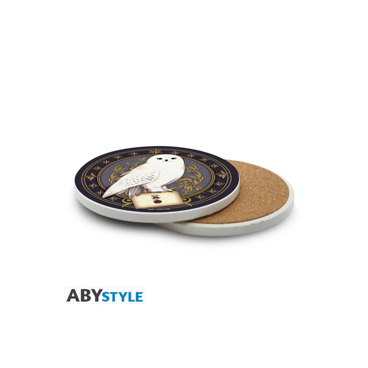 ABYstyle - HARRY POTTER Dessous de verre en céramique Hedwige