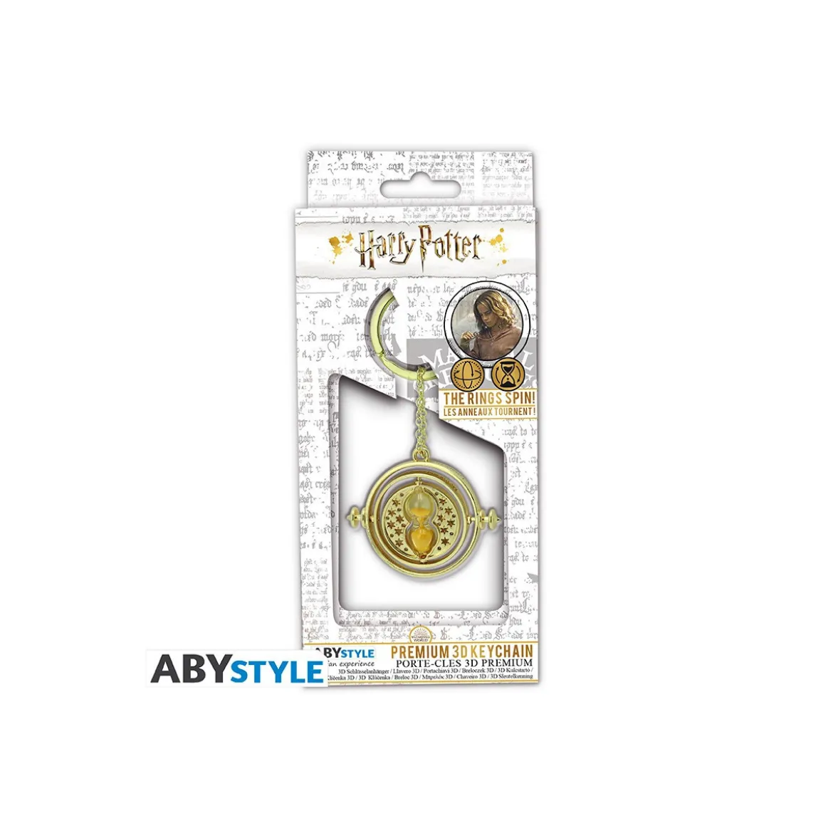 ABYstyle - HARRY POTTER Porte-clés 3D premium Retourneur de Temps