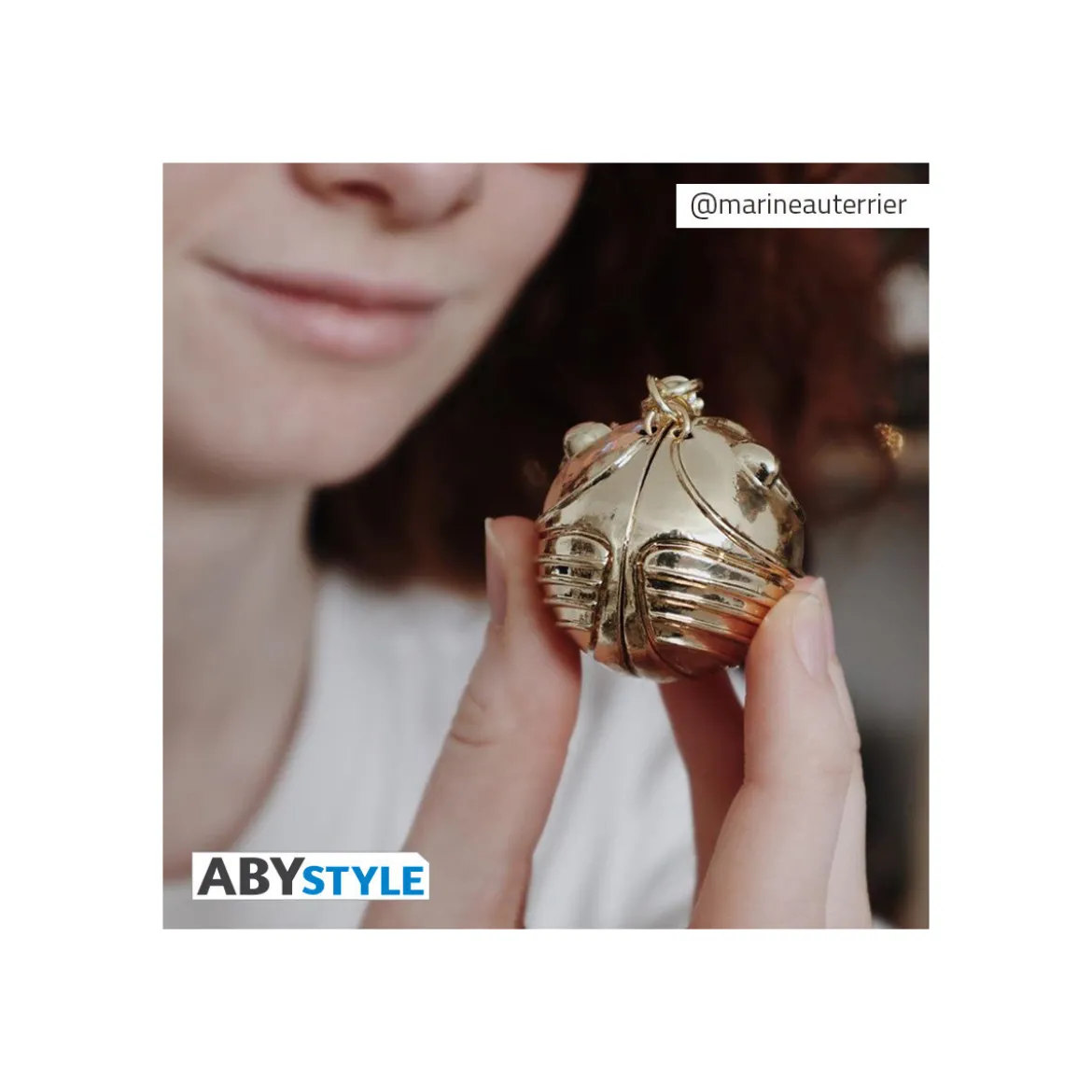 ABYstyle - HARRY POTTER Porte-clés 3D Vif d'Or