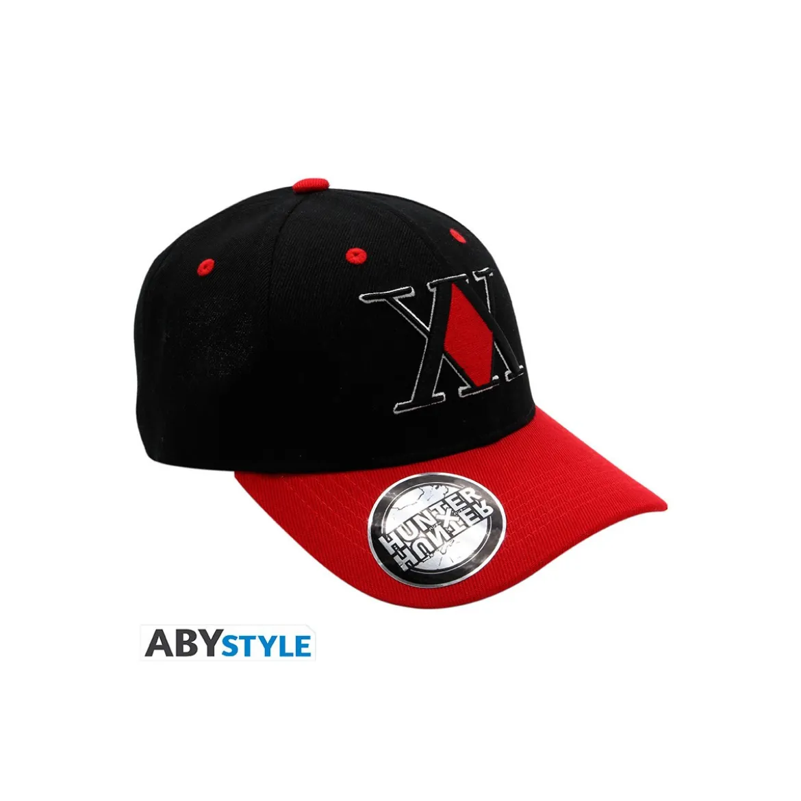 ABYstyle - HUNTER X HUNTER - Casquette Noir & Rouge Emblème