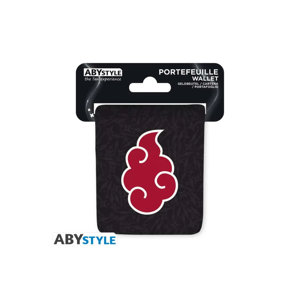 ABYstyle - NARUTO SHIPPUDEN Portefeuille Akatsuki Vinyle