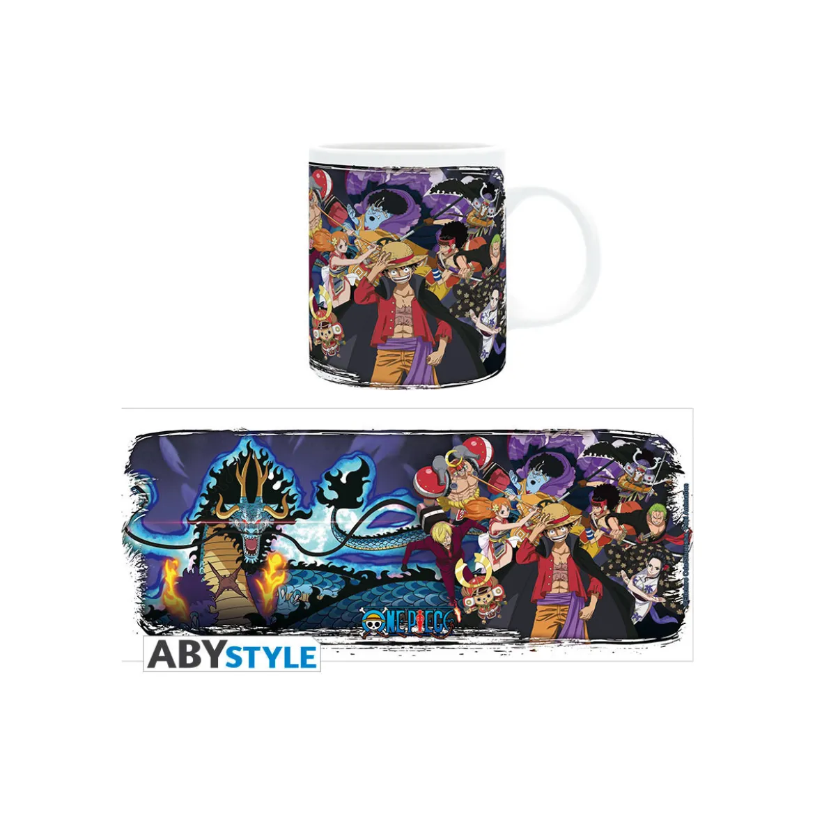 ABYstyle - One Piece - Mug - 320 ml - Wano raid