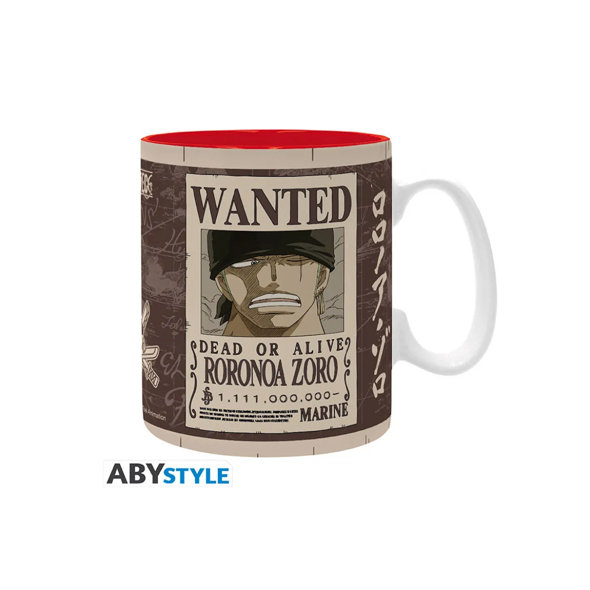 ABYstyle - One Piece - Mug 460 ml - Zoro Wanted