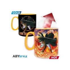 ABYstyle - One Piece - Mug Thermo-reactif 460 ml - Luffy & Sabo