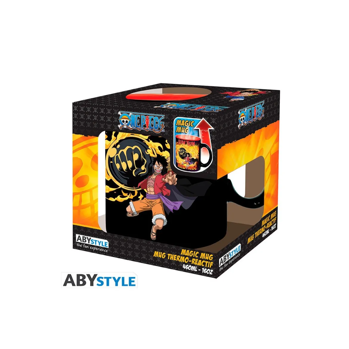 ABYstyle - One Piece - Mug Thermo-reactif 460 ml - Luffy vs Kaido
