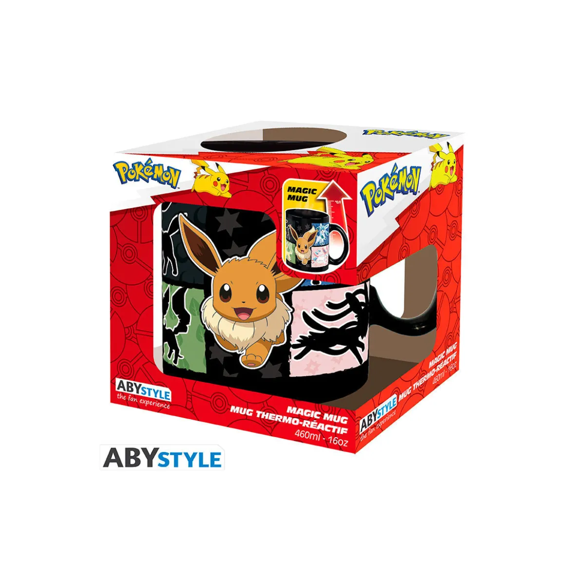 ABYstyle - POKEMON Mug Thermo-réactif Évoli