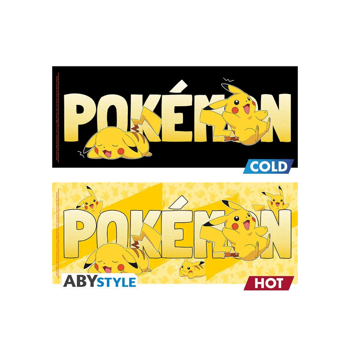 ABYstyle - POKEMON Mug thermo-réactif Pikachu