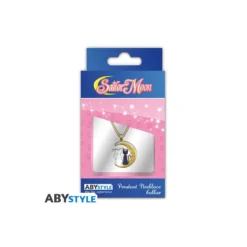 ABYstyle - SAILOR MOON Collier avec pendentif Chats sur la lune - Luna & Artemis