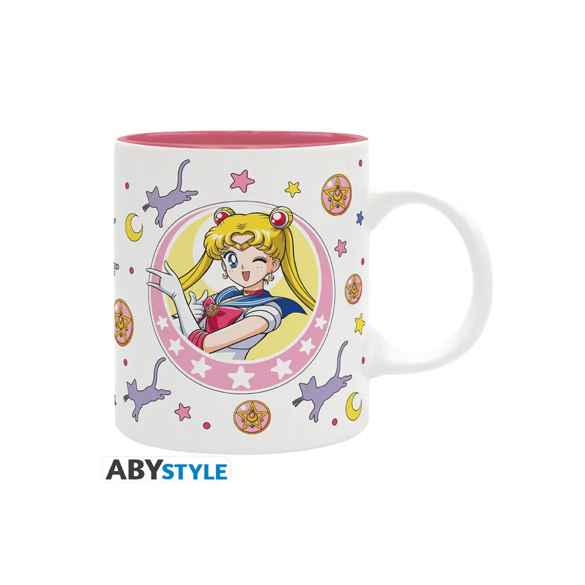 ABYstyle - Sailor Moon - Mug 320 ml - Sailor Moon & Luna patch