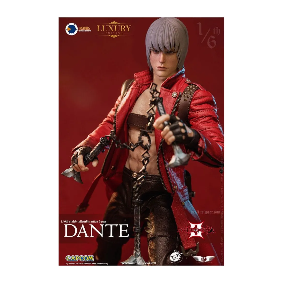Asmus Toys - DANTE LUXURY EDITION 1/6 - Devil May Cry 3