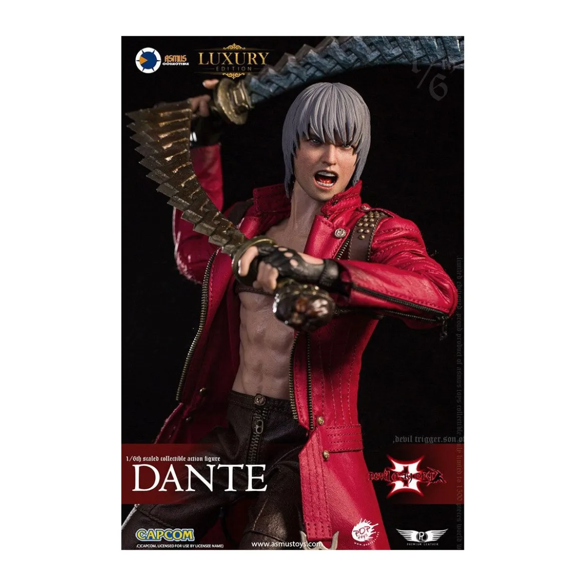 Asmus Toys - DANTE LUXURY EDITION 1/6 - Devil May Cry 3