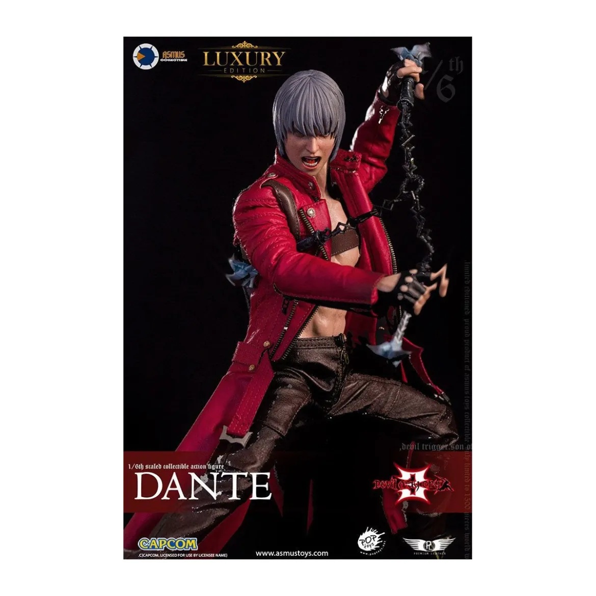 Asmus Toys - DANTE LUXURY EDITION 1/6 - Devil May Cry 3