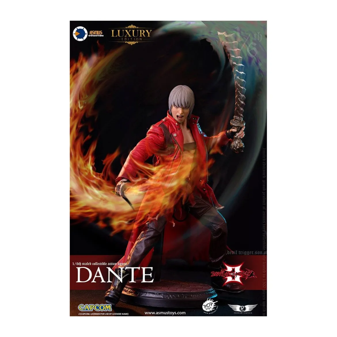 Asmus Toys - DANTE LUXURY EDITION 1/6 - Devil May Cry 3