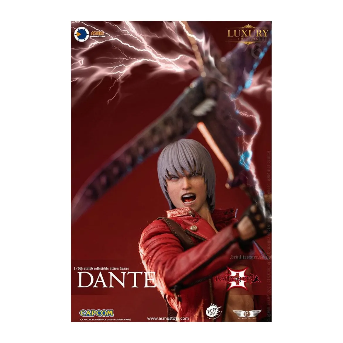 Asmus Toys - DANTE LUXURY EDITION 1/6 - Devil May Cry 3