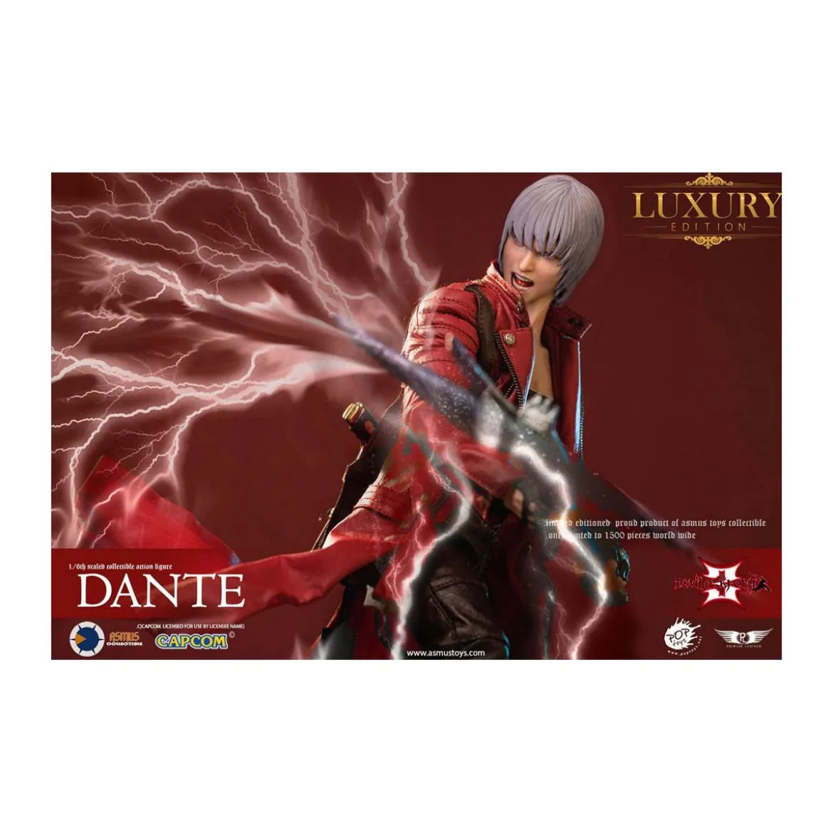 Asmus Toys - DANTE LUXURY EDITION 1/6 - Devil May Cry 3