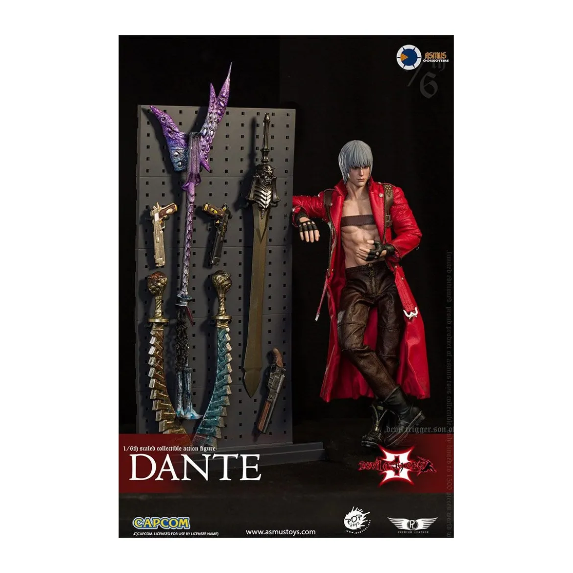 Asmus Toys - DANTE LUXURY EDITION 1/6 - Devil May Cry 3