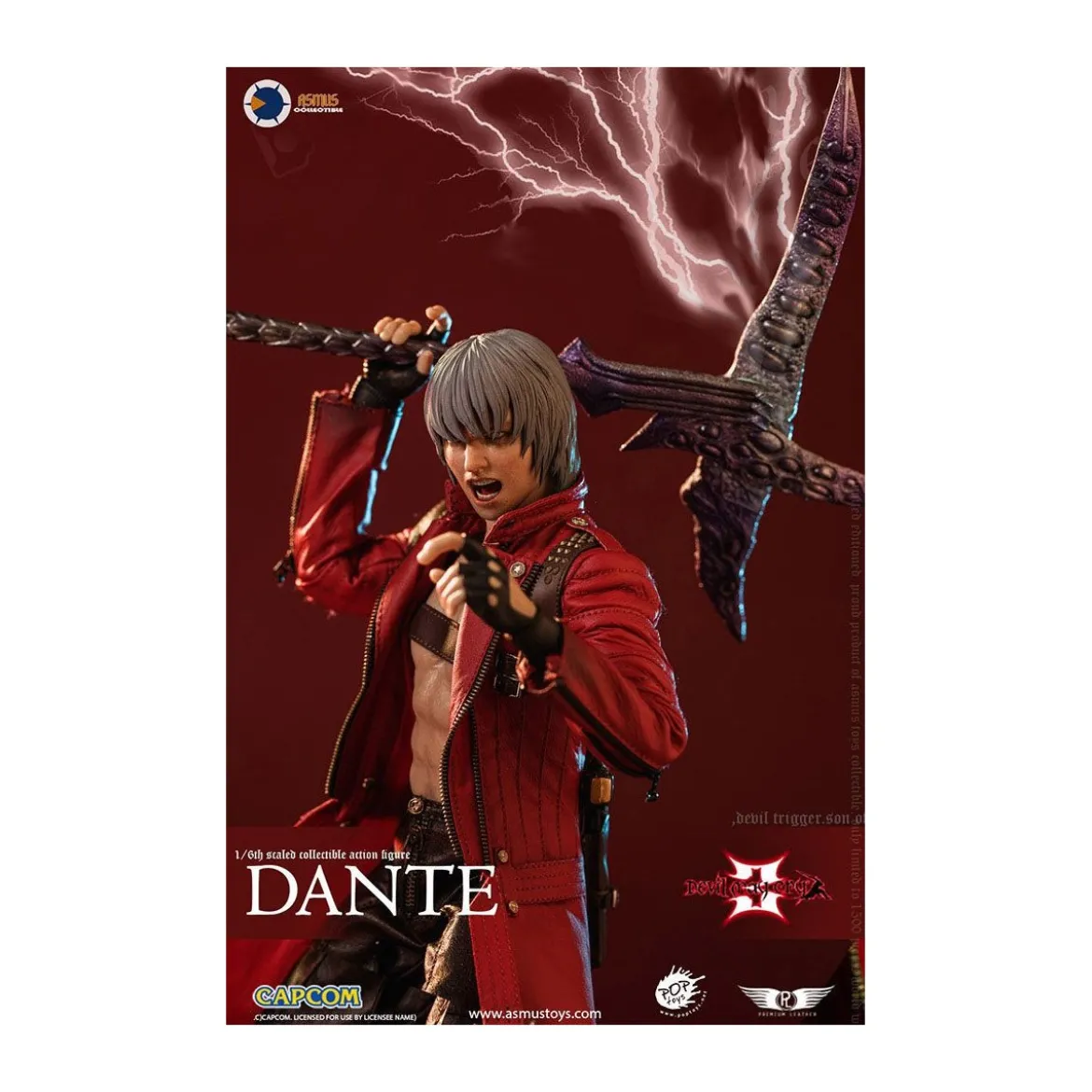 Asmus Toys - DANTE LUXURY EDITION 1/6 - Devil May Cry 3