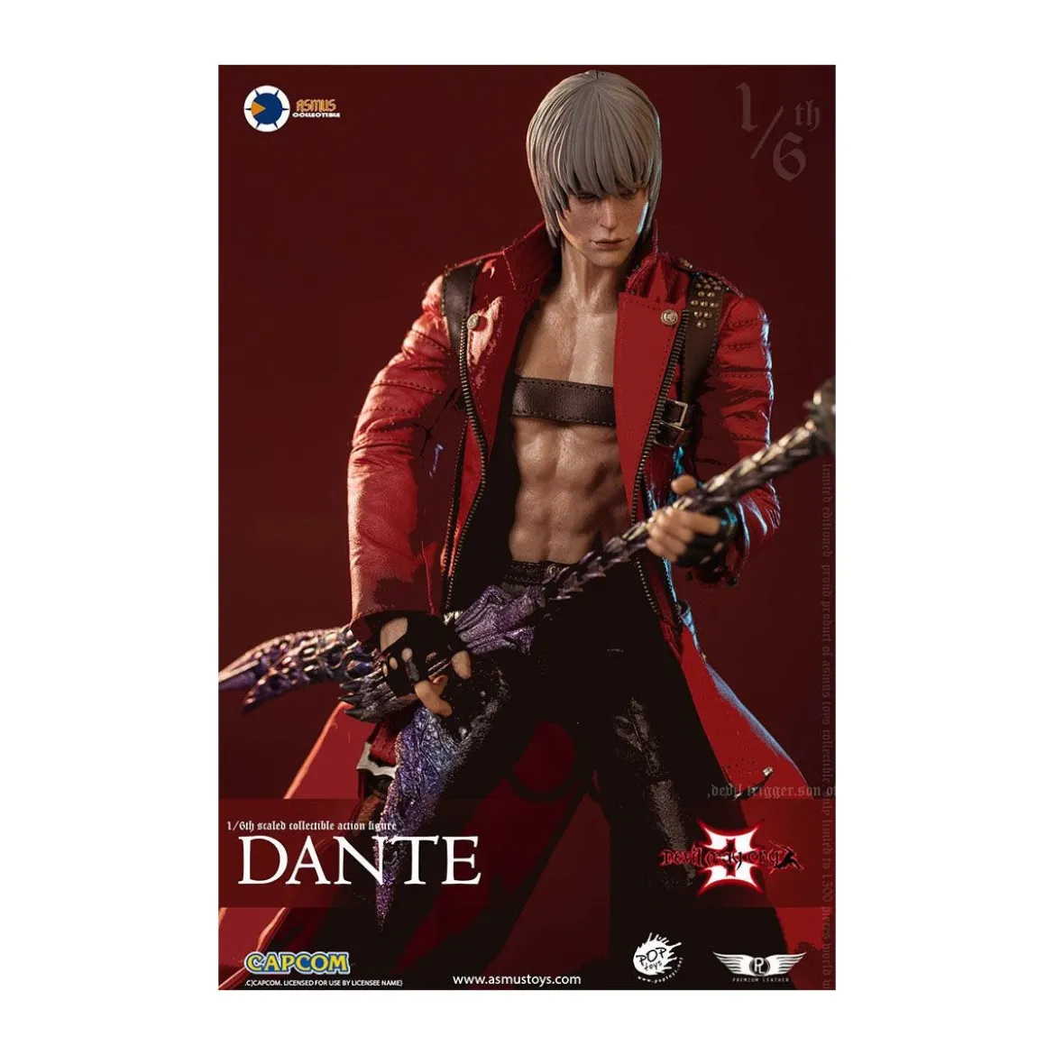 Asmus Toys - DANTE LUXURY EDITION 1/6 - Devil May Cry 3