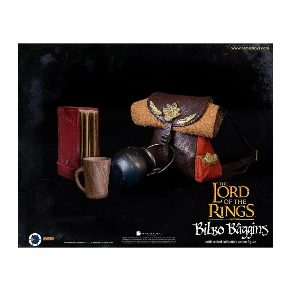 Asmus Toys - Le Seigneur des Anneaux figurine 1/6 Bilbo Baggins - LOTR