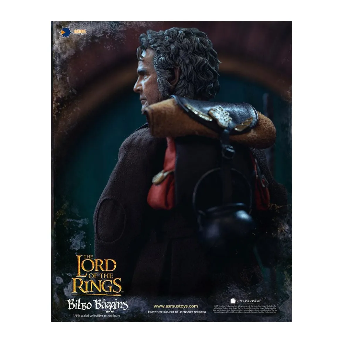 Asmus Toys - Le Seigneur des Anneaux figurine 1/6 Bilbo Baggins - LOTR