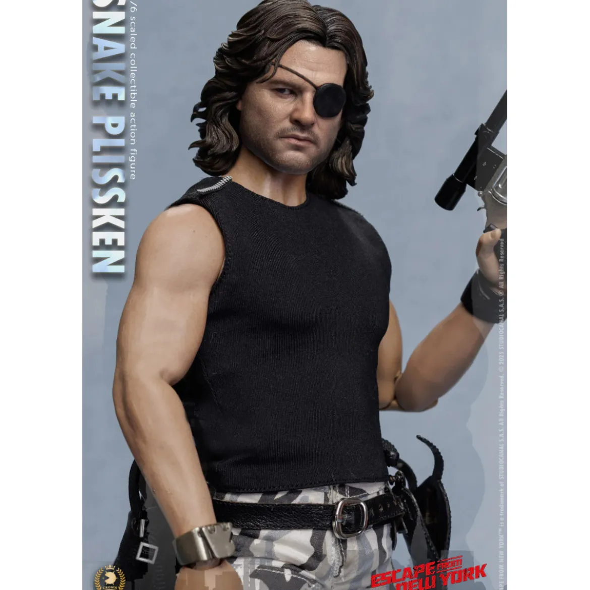 Asmus Toys - Snake Plissken Sculpted Hair 1/6 - Escape from NY