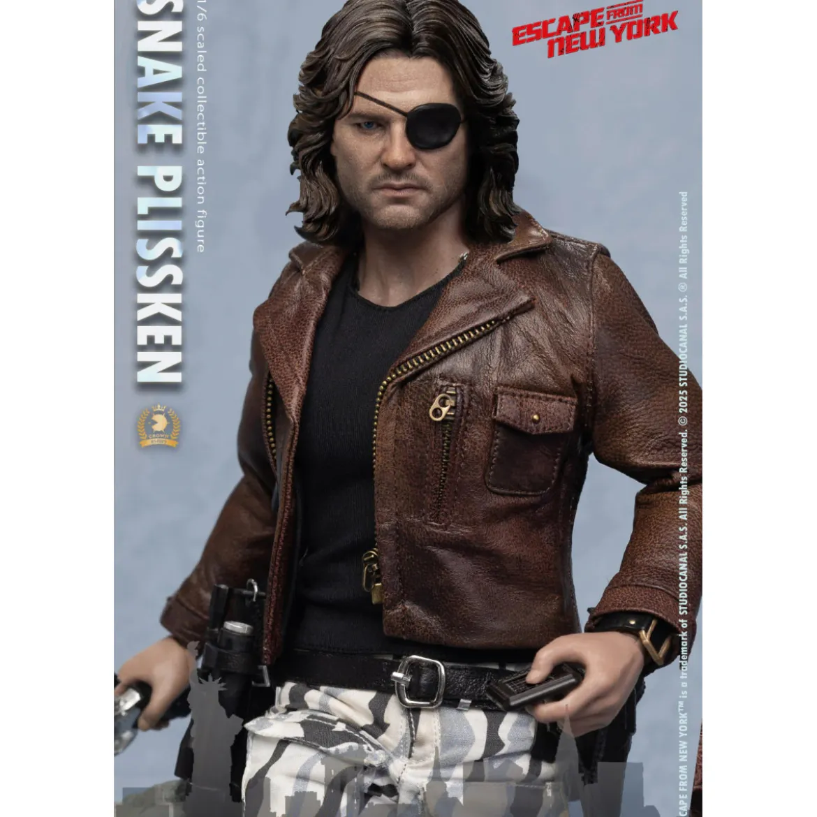 Asmus Toys - Snake Plissken Sculpted Hair 1/6 - Escape from NY