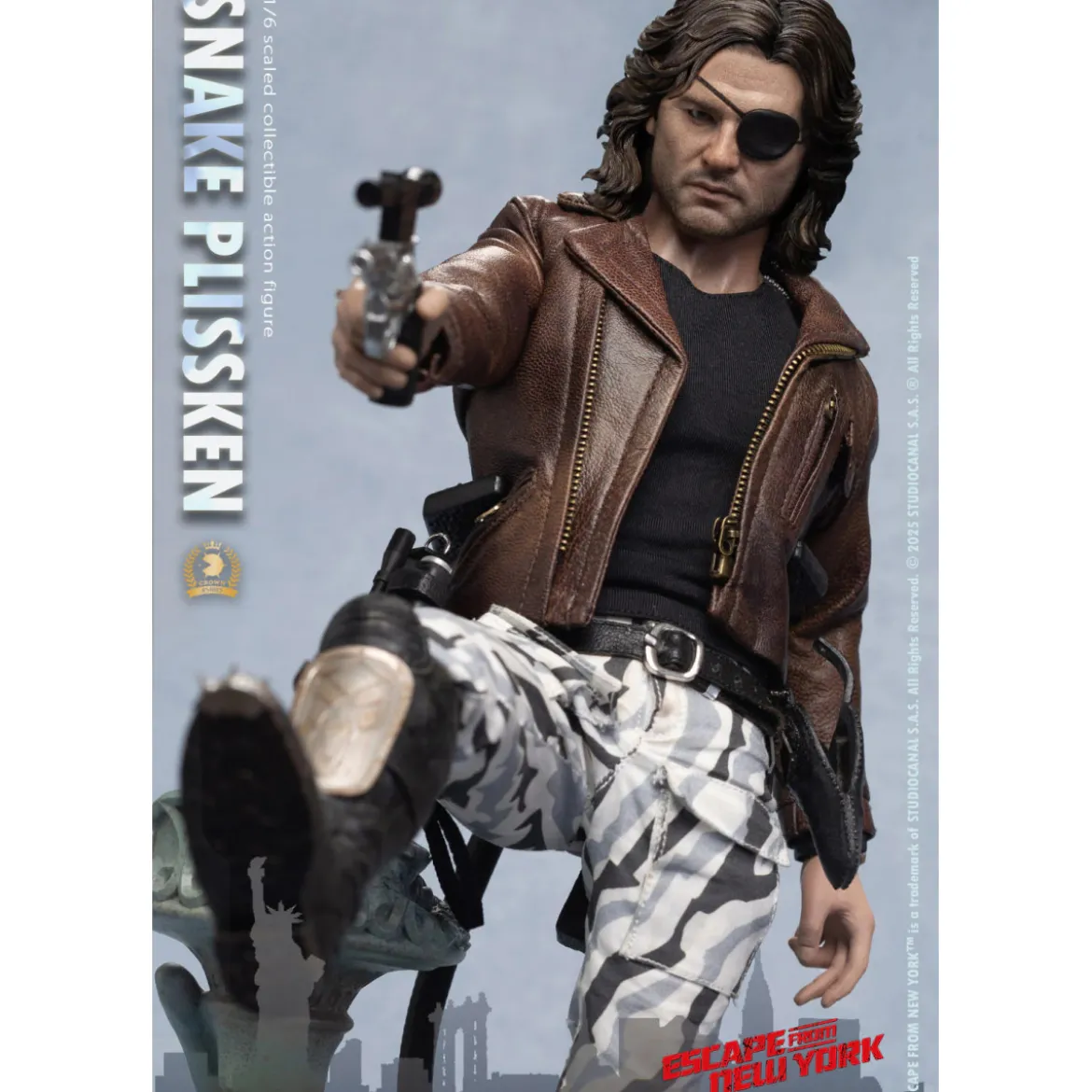 Asmus Toys - Snake Plissken Sculpted Hair 1/6 - Escape from NY