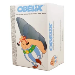 Asterix statuette - Collectoys Collection -Obelix et la pile d'albums - 25cm