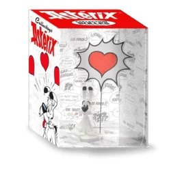 Asterix statuette - Collectoys Collection - Bulles Idefix "Coeur" - 15cm