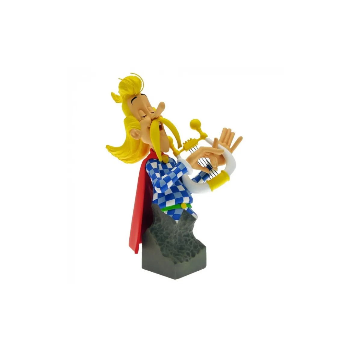 Attakus - Asterix - Buste resine de Assurancetourix - Petibonum Collection