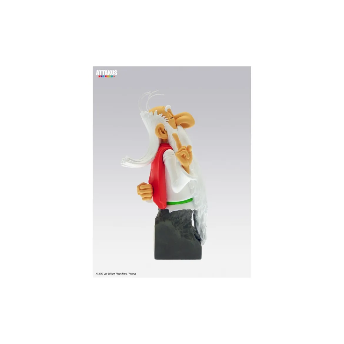 Attakus - Asterix - Buste resine de Panoramix - Petibonum