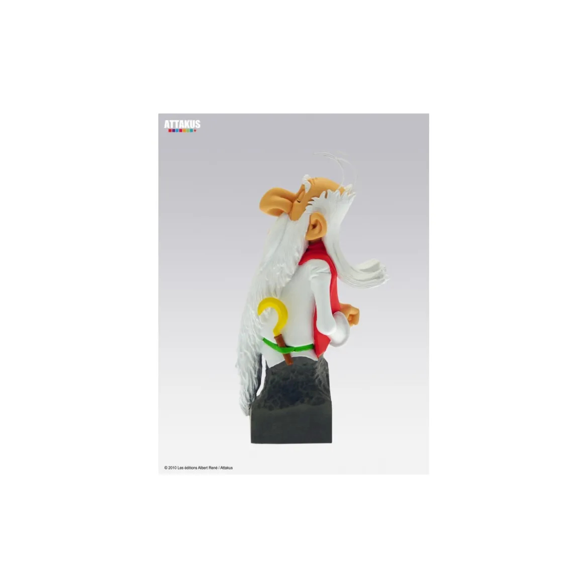 Attakus - Asterix - Buste resine de Panoramix - Petibonum