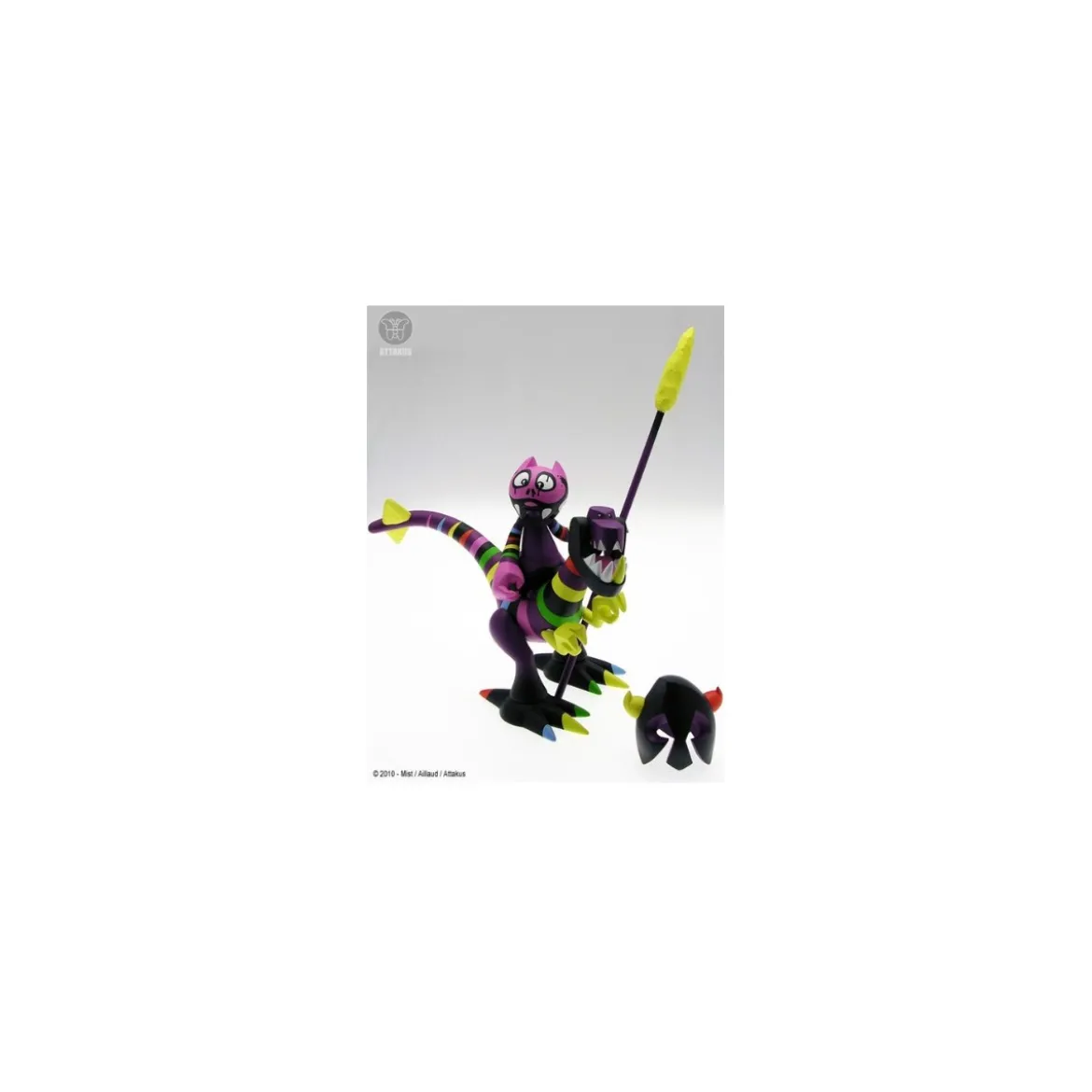 Attakus - Dino & Horus Rainbow Warrior par MIST et AILLAUD - 19cm