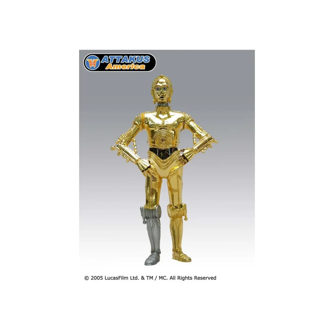 Attakus Métal - C3PO