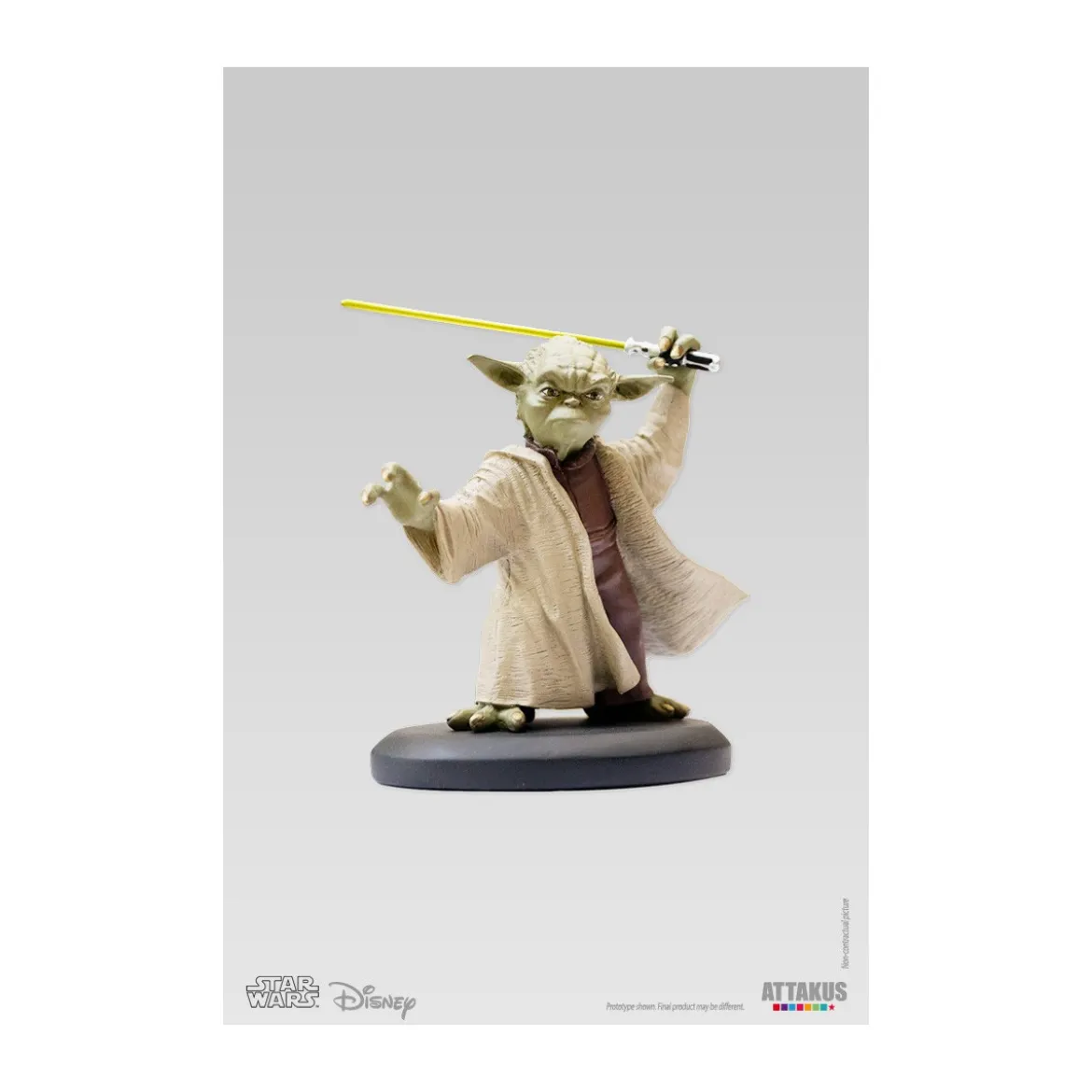 Attakus Star Wars Elite Collection 1/10 - Yoda Episode II - L'attaque des Clones