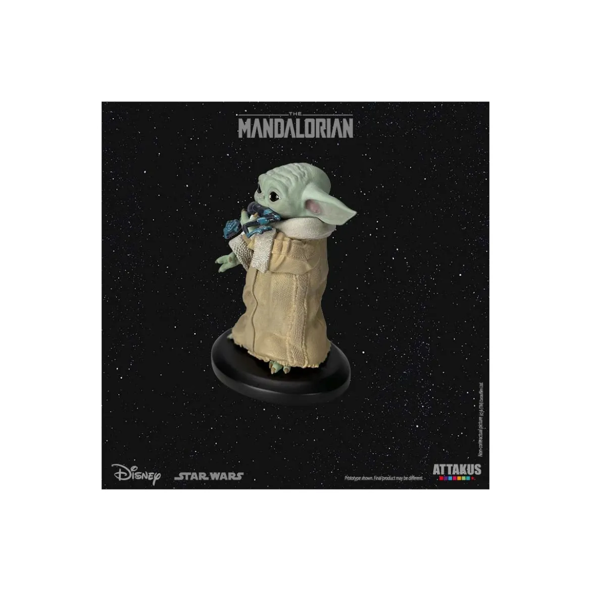 Attakus Starwars - Grogu "Eating the frog" 1/5 - The Mandalorian