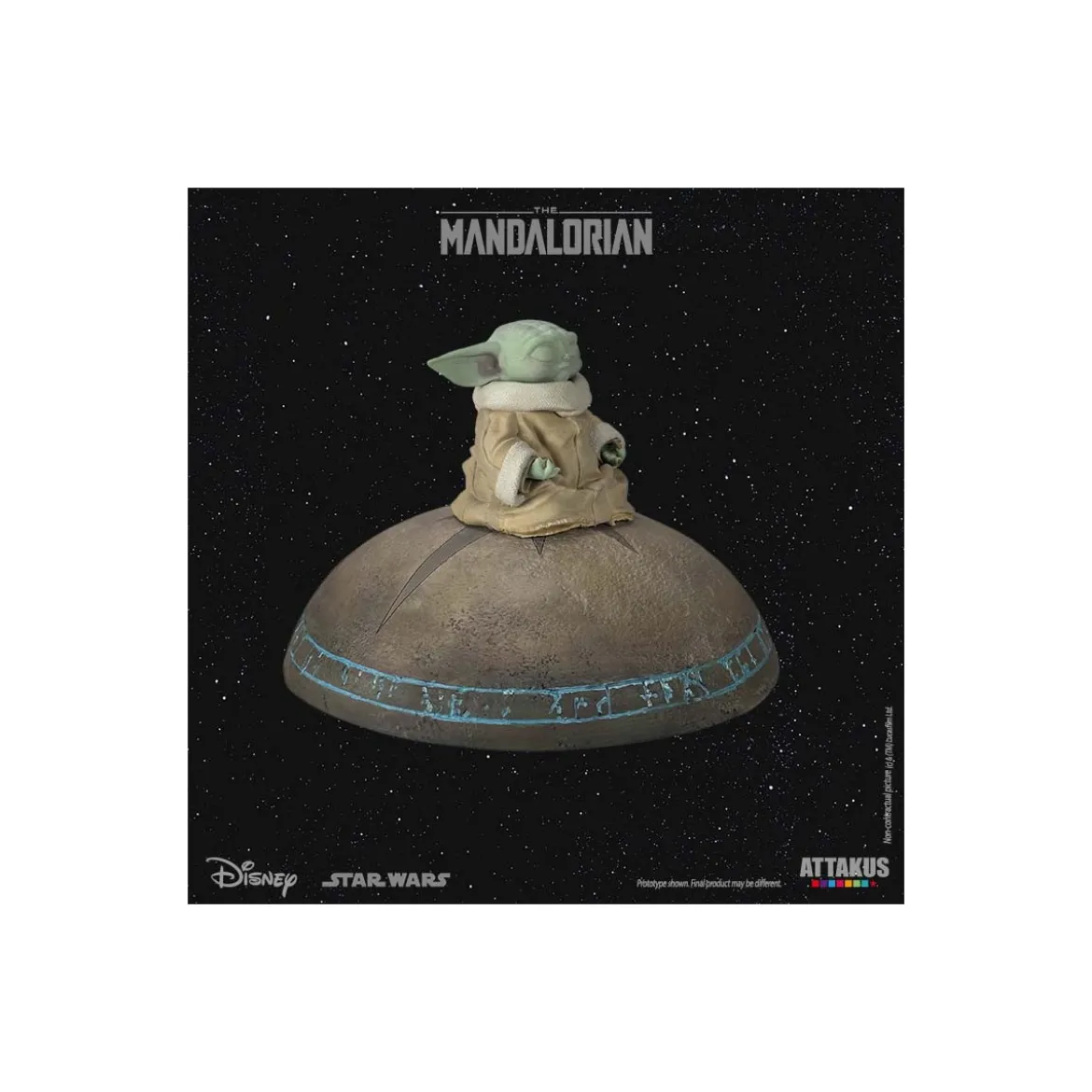 Attakus Starwars - Grogu "Summoning the Force" 1/5 - The Mandalorian