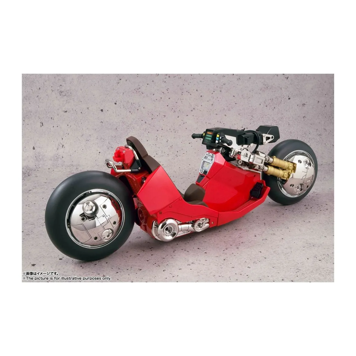 Bandai AKIRA - SOUL OF POPYNICA - KANEDA BIKE REVIVAL Ver. DIECAST