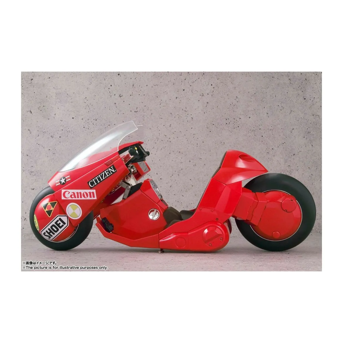 Bandai AKIRA - SOUL OF POPYNICA - KANEDA BIKE REVIVAL Ver. DIECAST