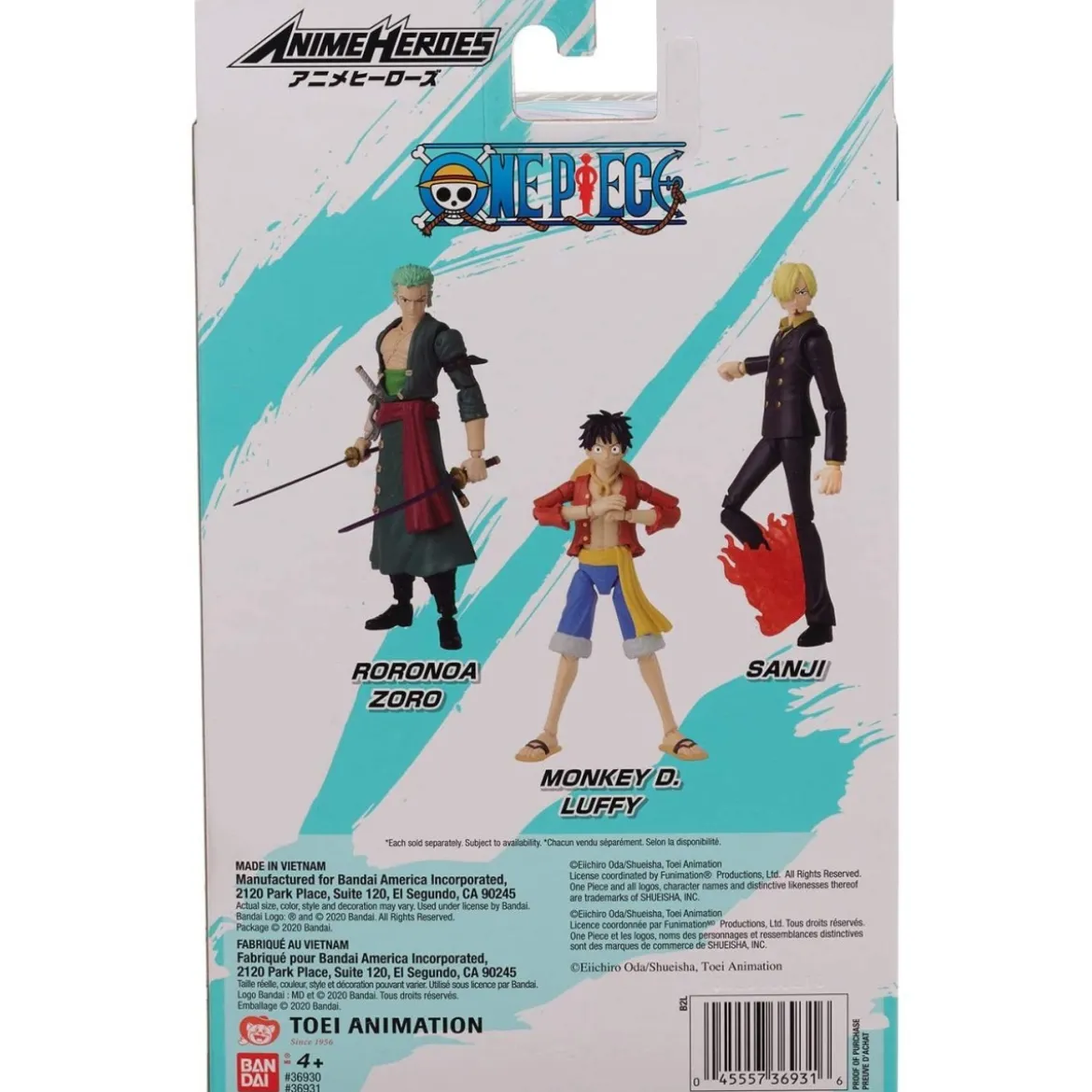 Bandai Anime Heroes - One Piece - Zoro