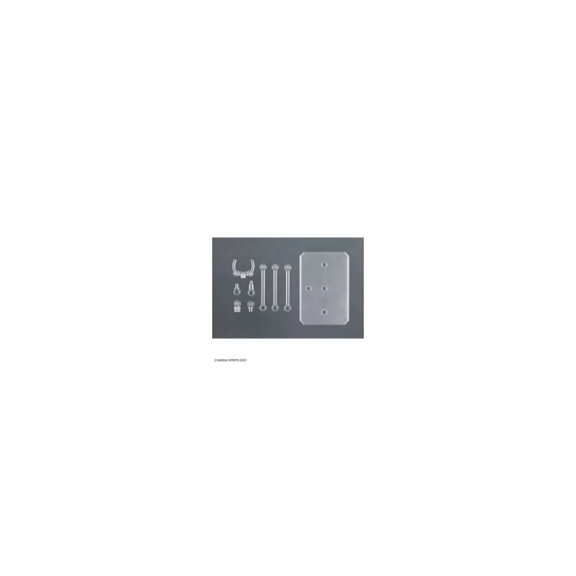 Bandai - Gunpla - Gundam Action Base 6 Clear (1/144) set de 2