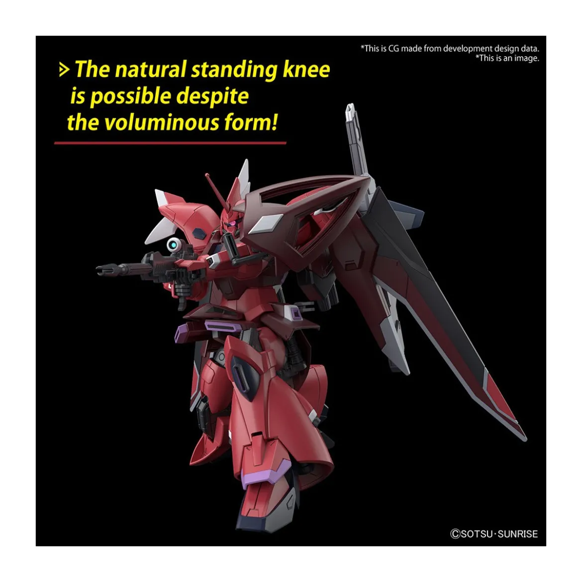 Bandai - Gunpla - Gundam 1/144 HG - GELGOOG MENACE (LUNAMARIA HAWKE CUSTOM) - Gundam Seed Freedom